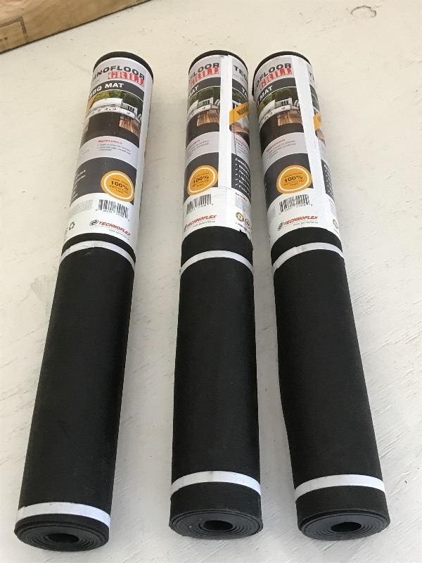 (3) New TechnoFloor 24x54 BBQ Mat...