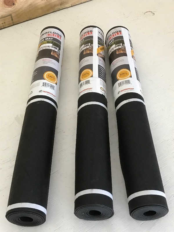 (3) New TechnoFloor 24x54 BBQ Mat...