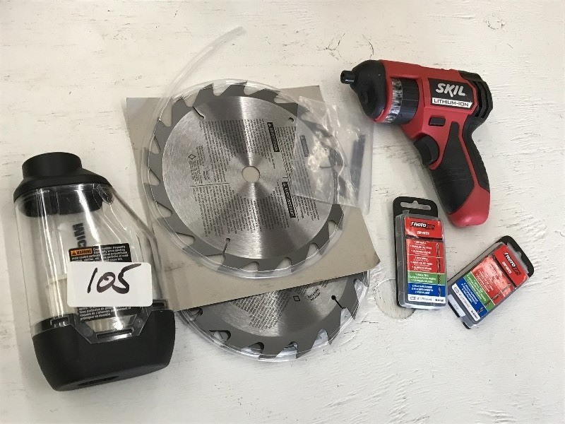 Lot Of Skil Lithiium-Ion Hex-Drive...