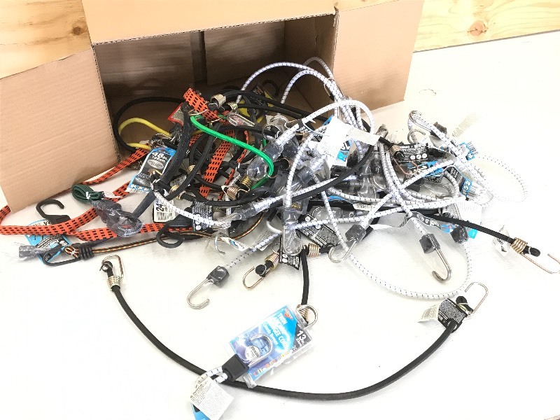 Box Full Of Assorted New Bungee & R...