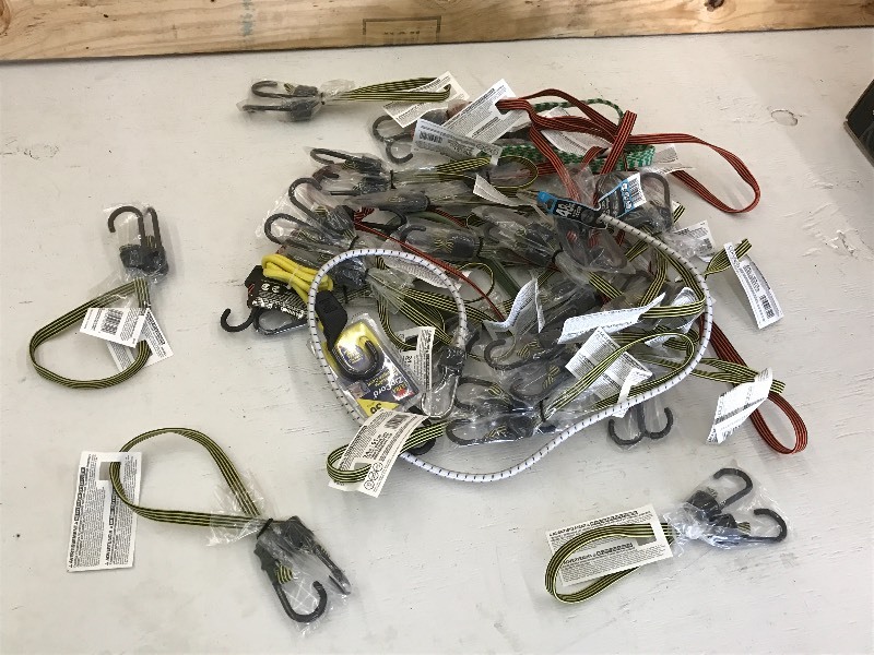 Box Full Of Assorted New Bungee & R...