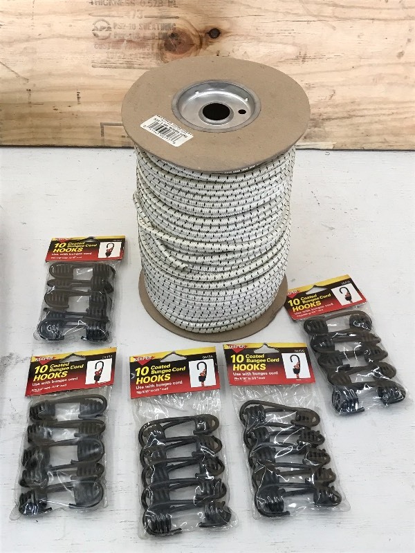 516x300ft Roll Of Bungee Cord & (...
