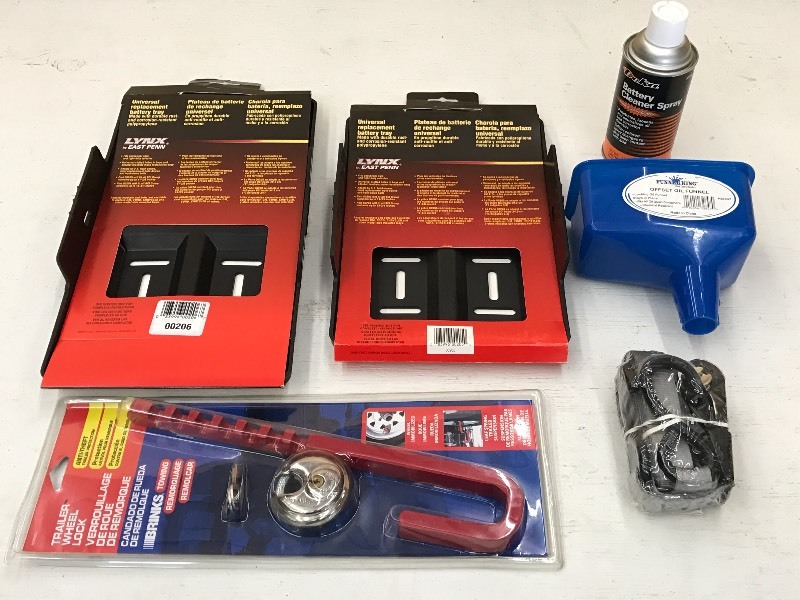 Box Of Assorted New Battery Mount ...