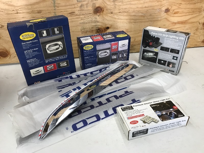 Box Of Assorted New Putco Truck Acc...