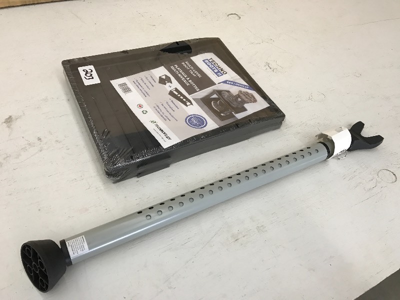 Lot Of (1) New Door Lock Bar & (1) ...