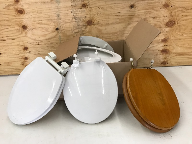 (9) Assorted New Toilet Seats ...
