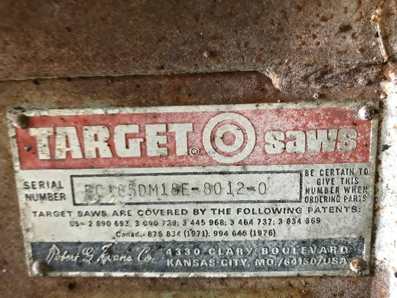 TARGET CONCRETE SAW