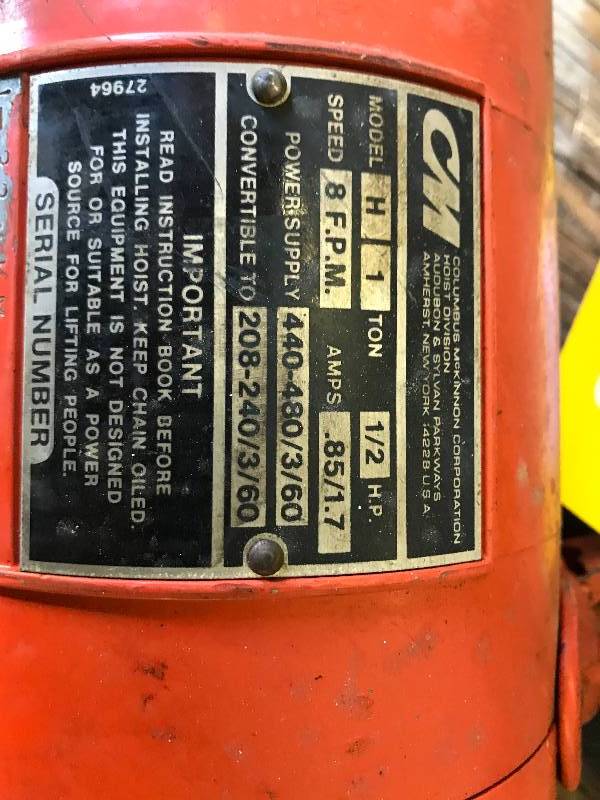 CHAIN HOIST
