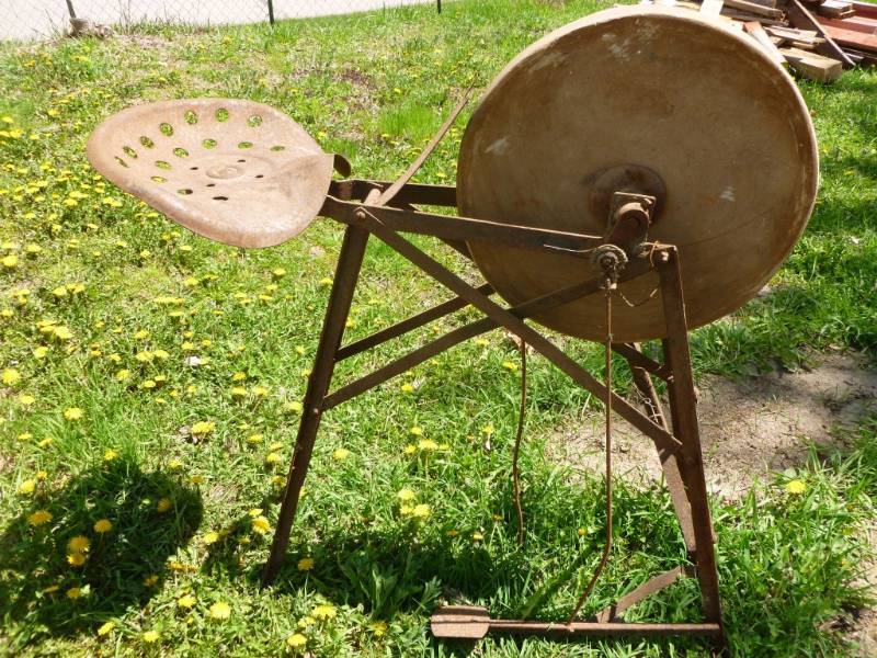 Antique Grinding Stone