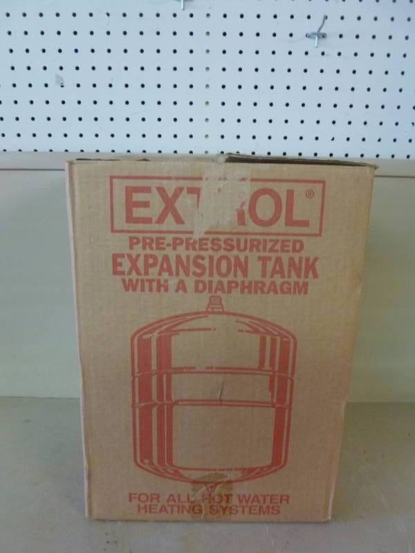 New Expansion Water Tank