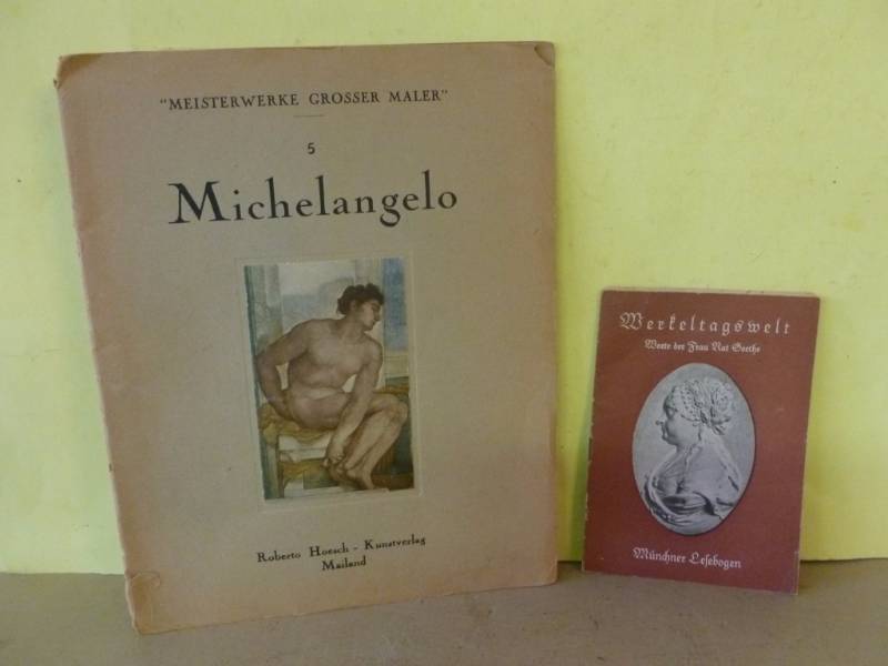 Vintage Michelangelo Picture Booklet