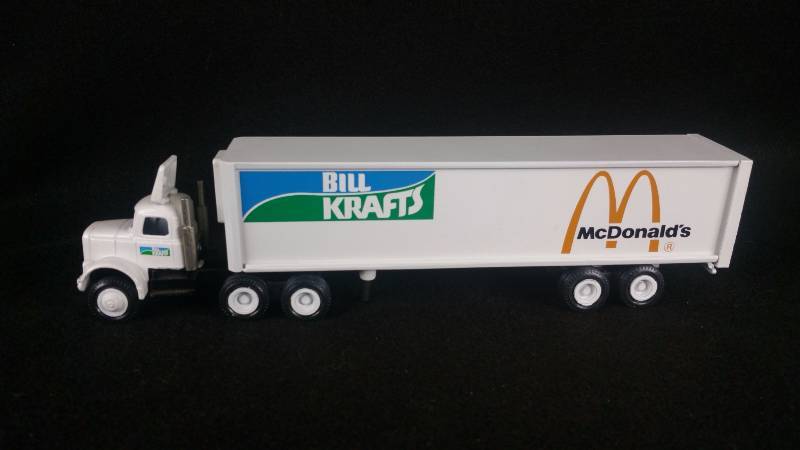 lot 16 image: Winross McDonalds  Bill Krafts Semi-Truck