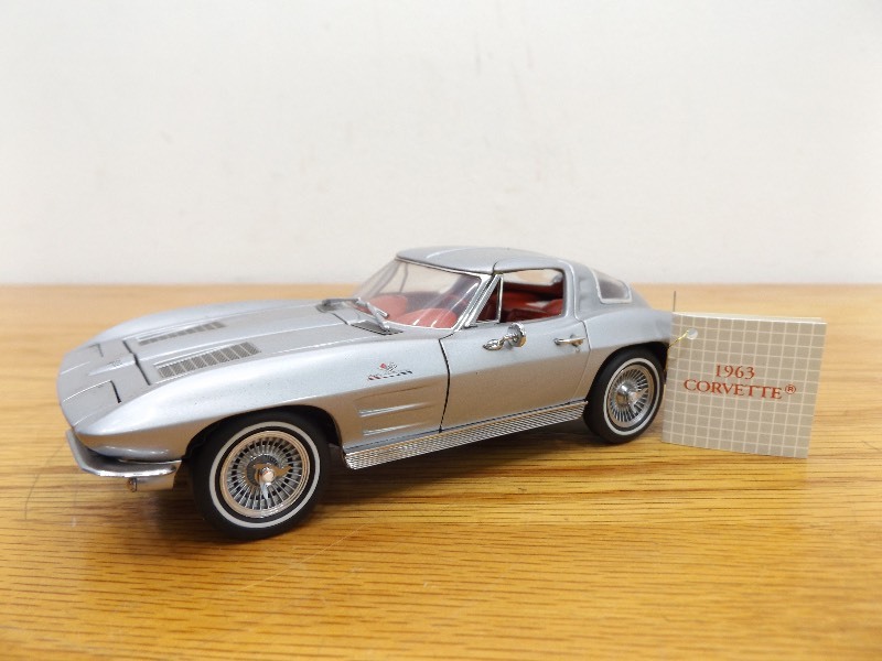 Mint 124 Franklin Mint 1963 Corvette Ec 197 Fine Arts And