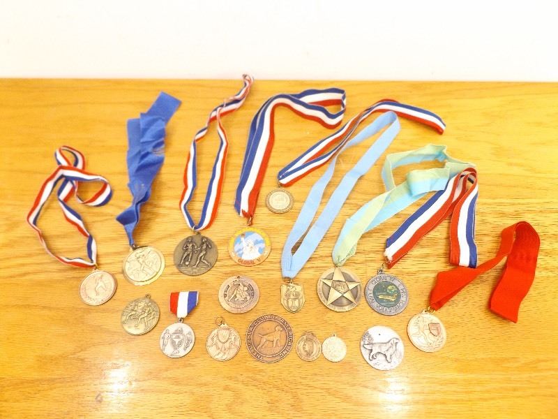 lot 40 image: Lot of Marathon, etc. Award Medals