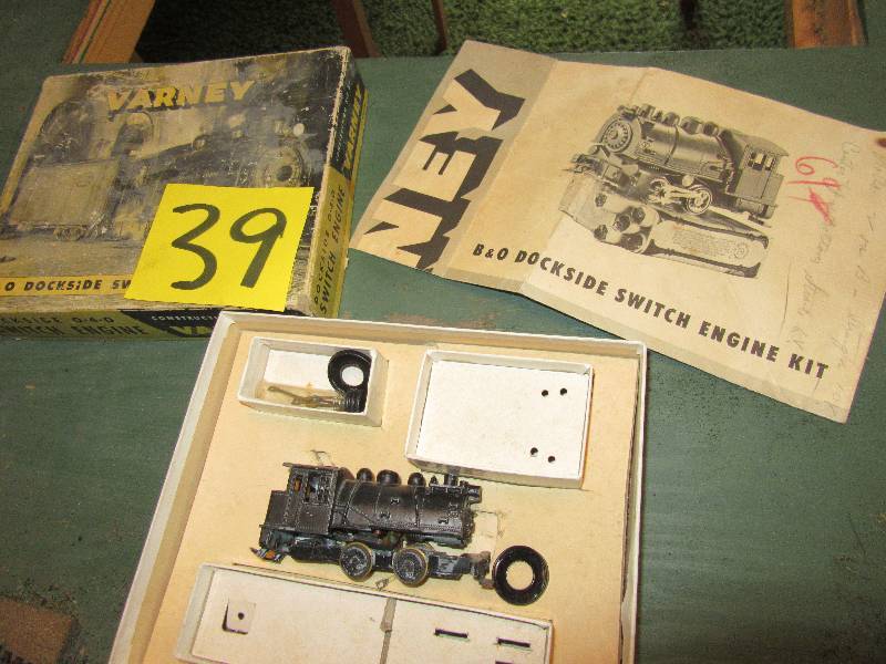 lot 39 image: VARNEY, B and O Dockside Switch engine kit