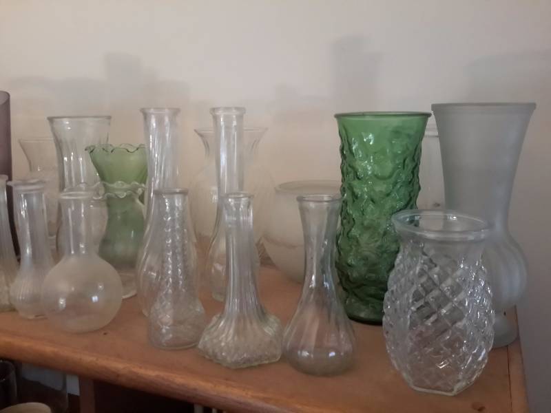 lot 59 image: Large number of vases as pictured