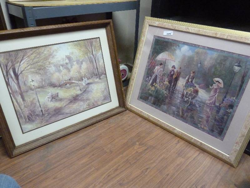 lot 404 image: Two Framed Pictures