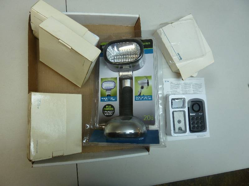 lot 442 image: Quorum Personal Alarms and New 20 LED Flashlight Lantern