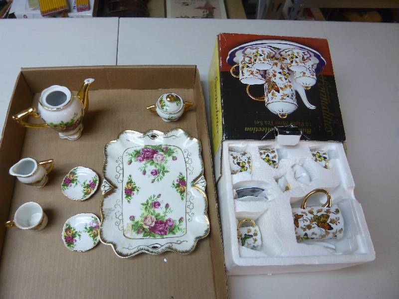 lot 492 image: Mini Tea Sets