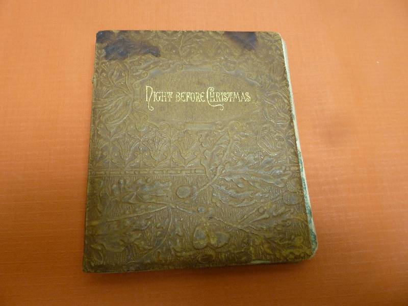 lot 538 image: Antique The Night Before Christmas Hardcover Illustrated Book
