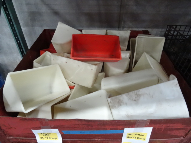 Variety of misc poly grain buckets....