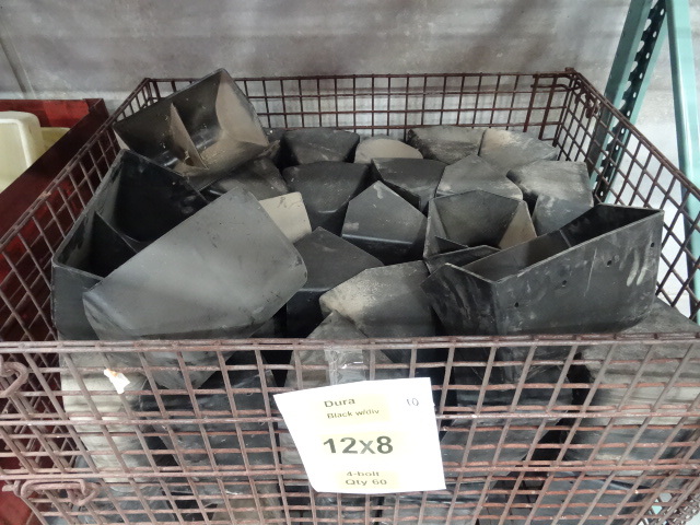 Dura poly grain buckets with divide...