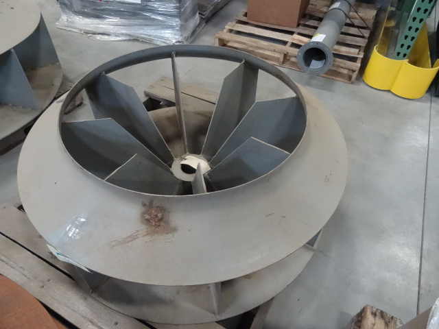 40 dust fan wheel. New. 17 tall...