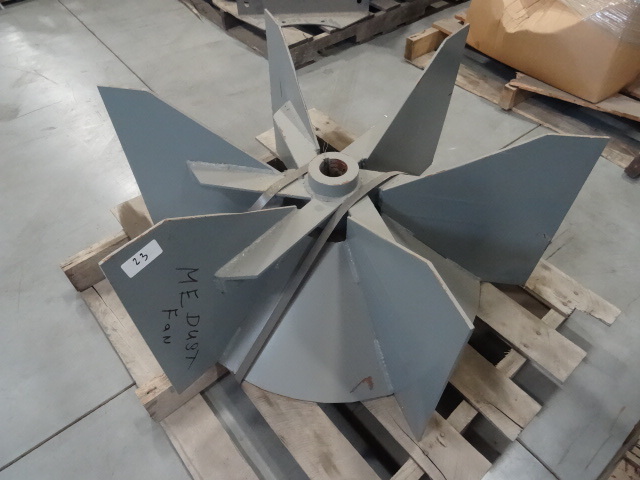 36 dust fan wheel. New. 16.5 tall...