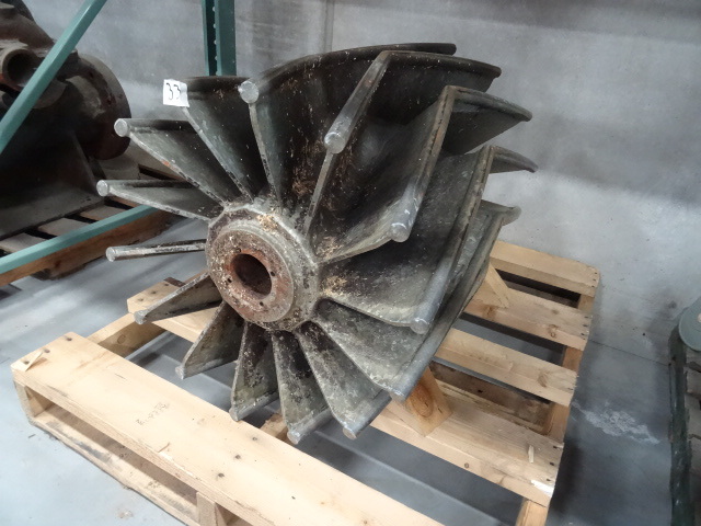 Tail pulley off of a bucket elevato...