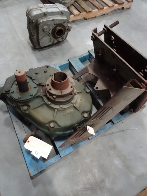 2 speed reducers. Speed reducer mou...
