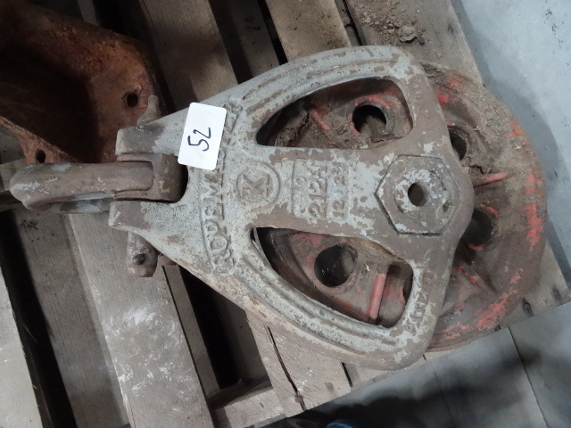 Snatch block. Rope master. 212-T. 1...