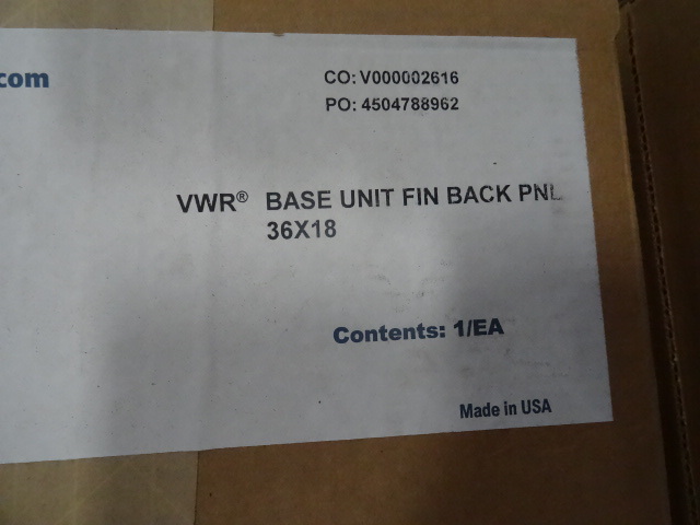 VWR #CFL-1836-F steel table bases f...