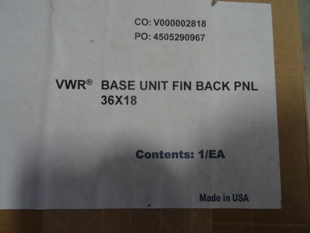 VWR #CFL-1836-F steel table bases f...