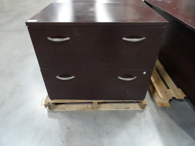 36 laminate 2 drawer lateral file....