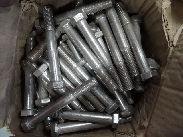 12 x 5 stainless bolts...
