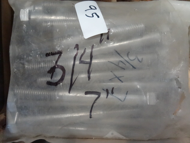 Bag of 34 x 7 stainless bolts...