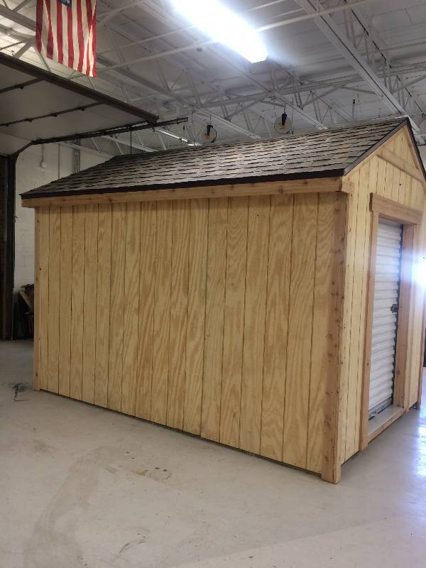 Newly Built Storage Shed, Ulen-Hitterdal School Auction