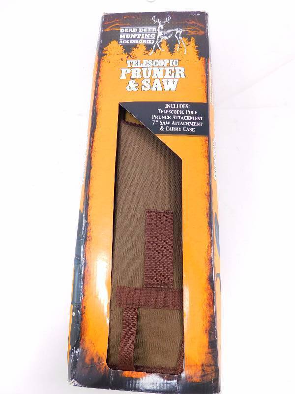 lot 2 image: New Telescoping Pruner & Saw