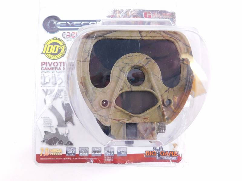 lot 7 image: Eyecon Crossfire 7mp Invisi-Flash TrailGame Camera - Tested, Works