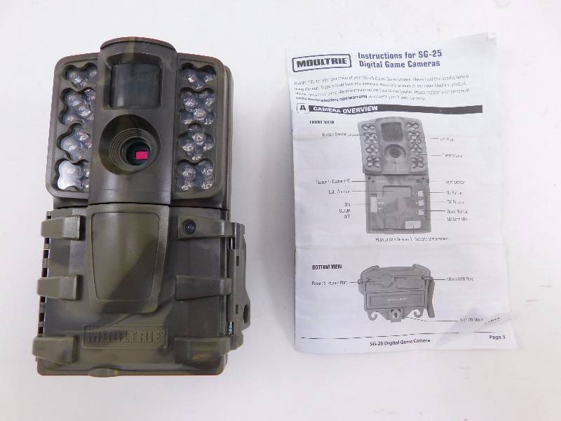 lot 13 image: Moultrie TRACE SG-25 TrailGame Camera, 12MP