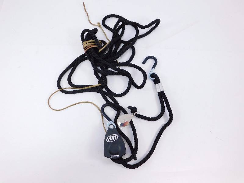 lot 31 image: 350-lb. Locking Rope Hoist