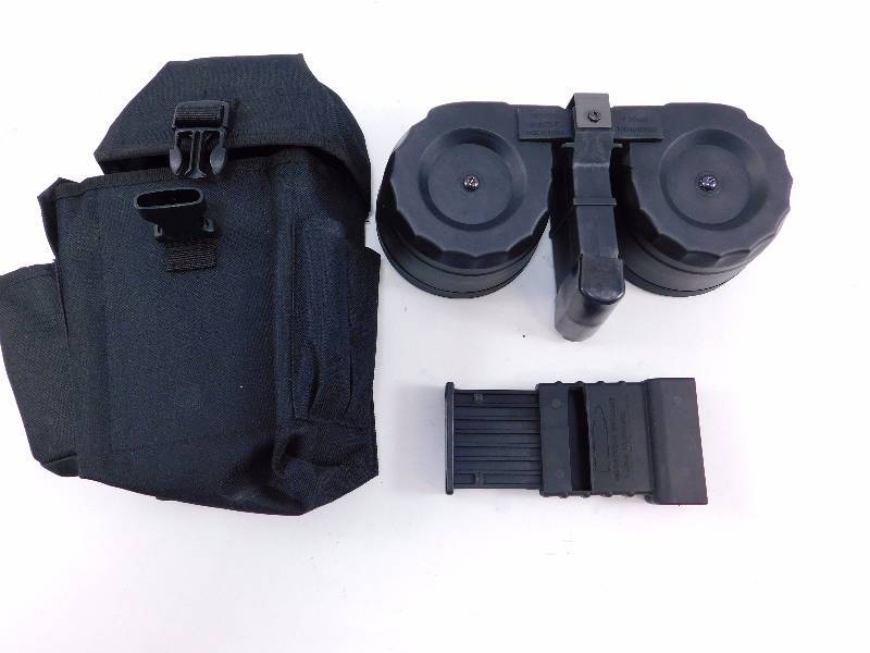 lot 36 image: Mini 14, .223 Caliber Drum Magazine, 100 Rounds