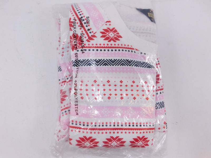 lot 50 image: Womens Long John PJ Set