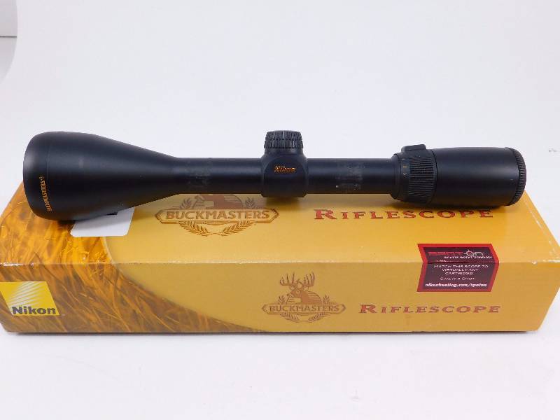 lot 109 image: Nikon Buckmasters 3 - 9x50 mm Riflescope, Black Matte