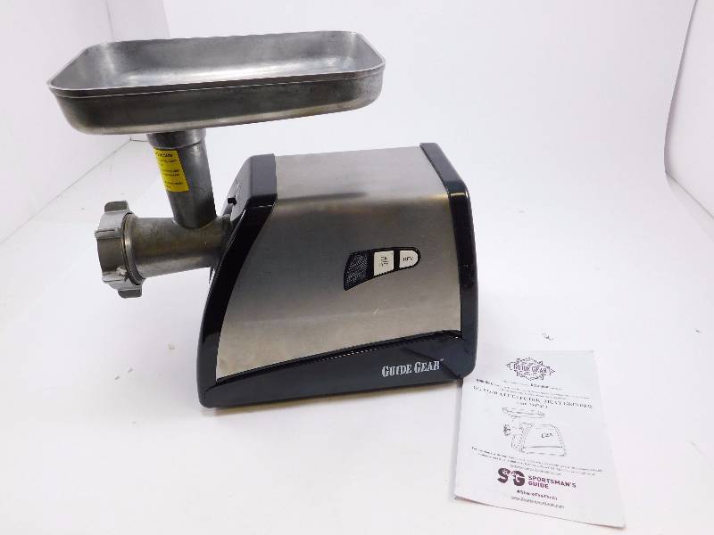 lot 112 image: Guide Gear Electric Meat Grinder, 575 Watt