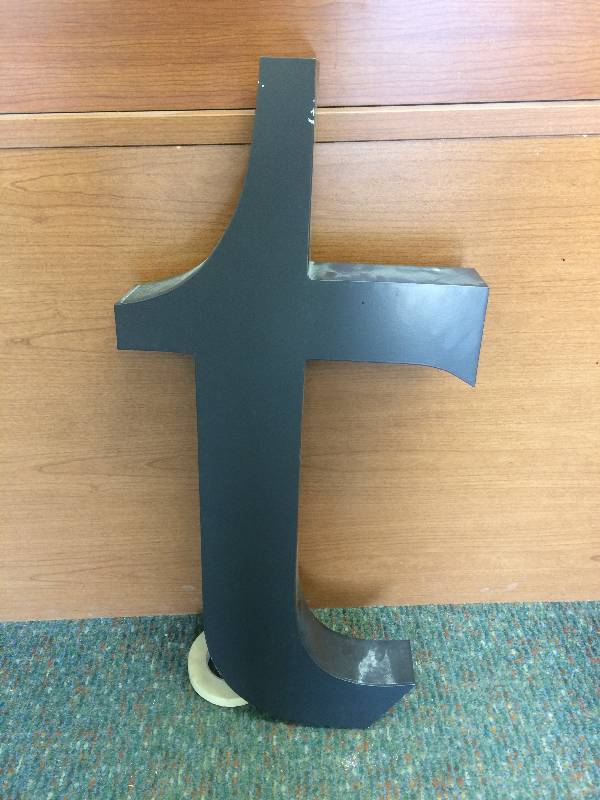 lot 2 image: Graphite Letter T