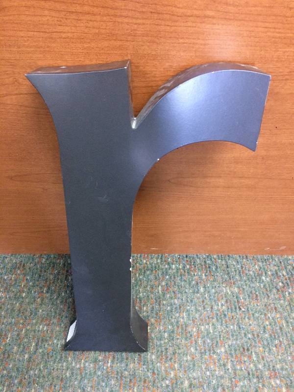 lot 12 image: Graphite Letter R