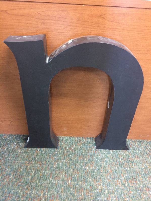 lot 14 image: Graphite Letter N