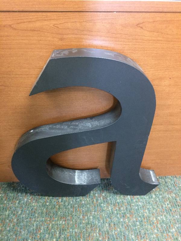 lot 16 image: Graphite Letter A