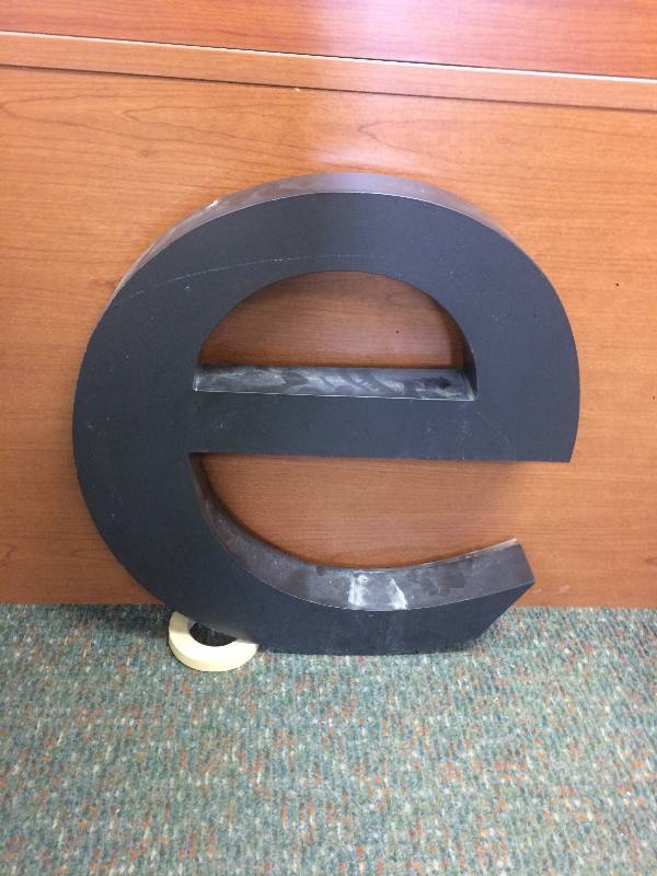 lot 17 image: Graphite Letter E